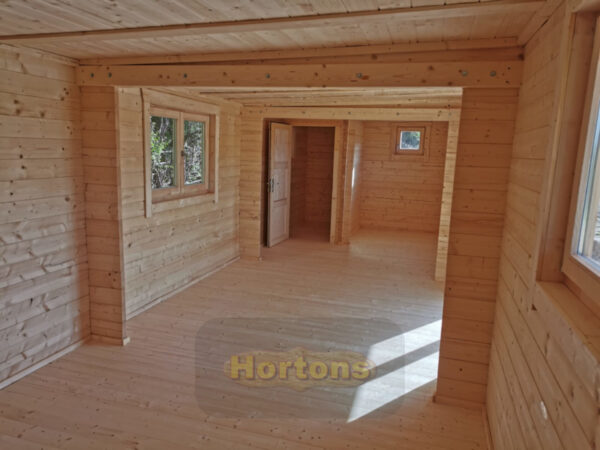 Large insulated garden room - choose how warm you need it to be!