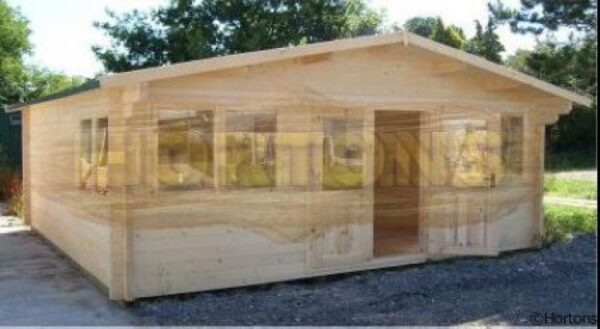 Richmond 5.5m x 5.5m Log Cabin