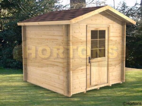 2m x 2m Log Cabin Xavior