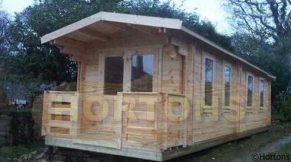 Sutton - 3x8m Log Cabin