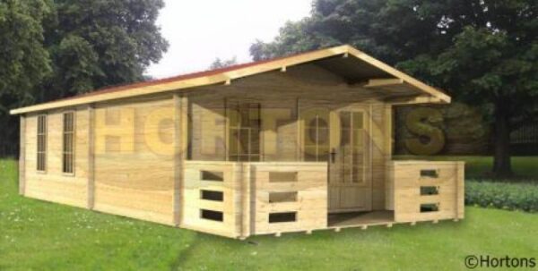 Bath - 4x7m Log Cabin