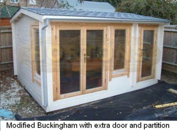 Buckingham - 4.5x3.5m Log Cabin