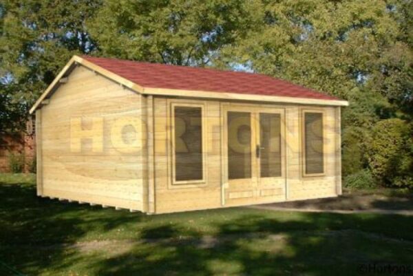 Banbury - 4.5m x 4.5m Log Cabin