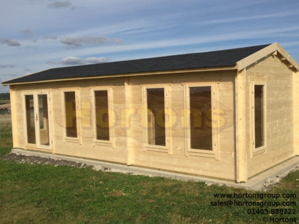 Watford 8.5m x 3.5m Log Cabin