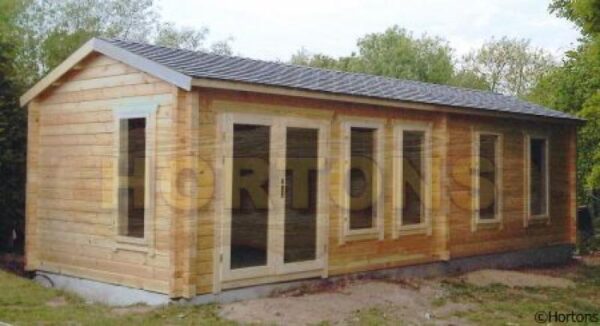 Watford 8.5m x 3.5m Log Cabin