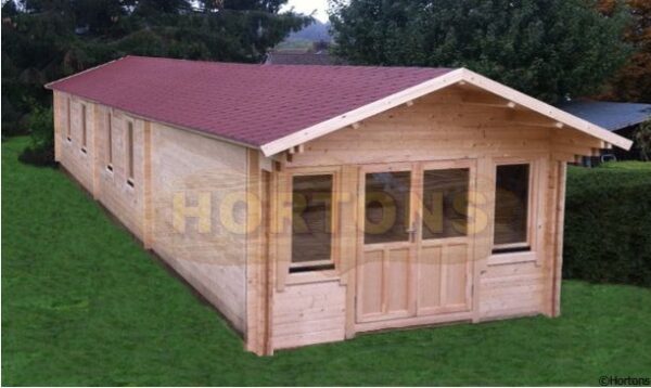 Stroud 4x12 log cabin