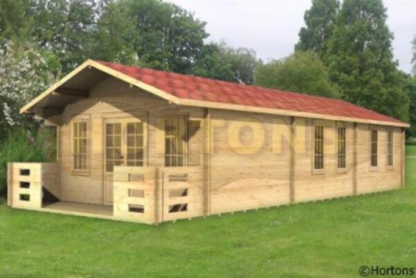 Stroud 4x12 log cabin