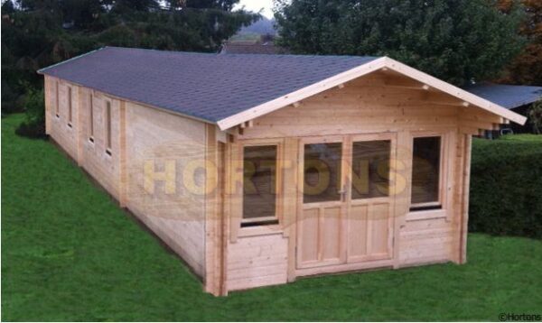 Stroud 4x12 log cabin